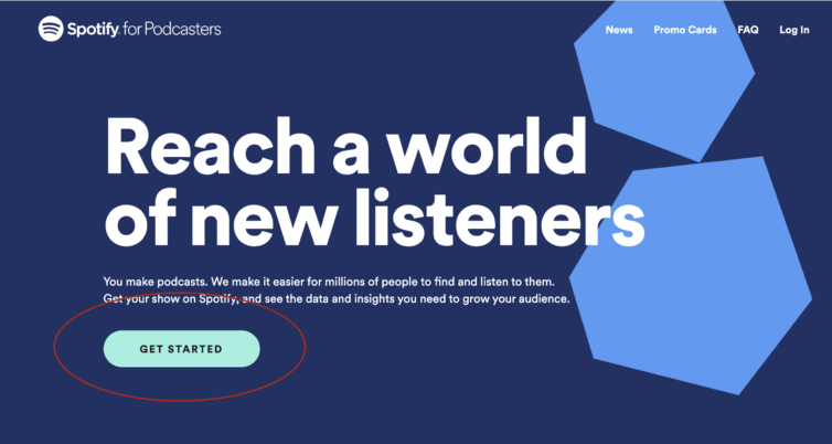 spotify for podcasting