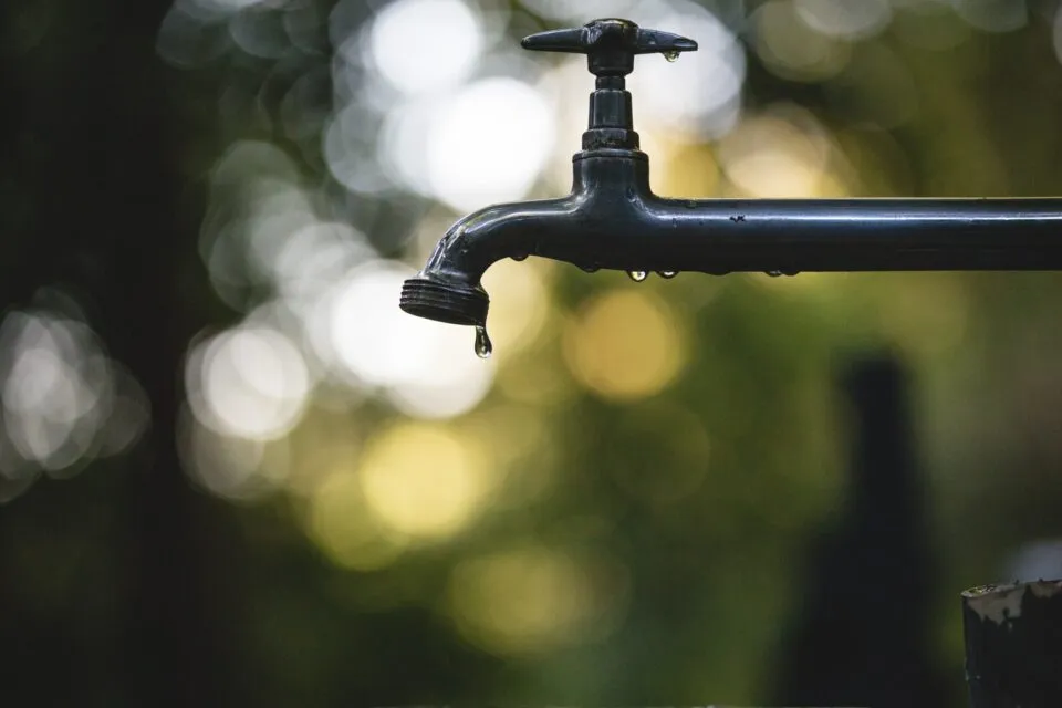 water tap outside