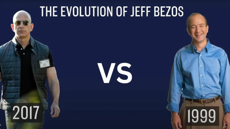 Jeff Bezos evolution 