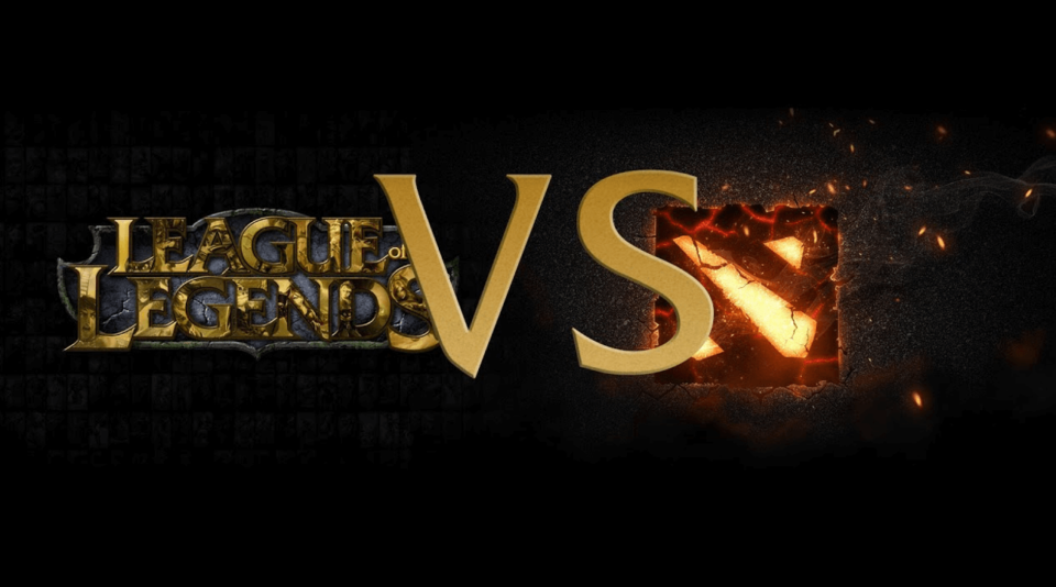 league of legends vs dota 2
